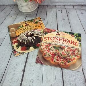 vintage 1990s Pampered Chef Kitchen Cookbooks homestead homemade